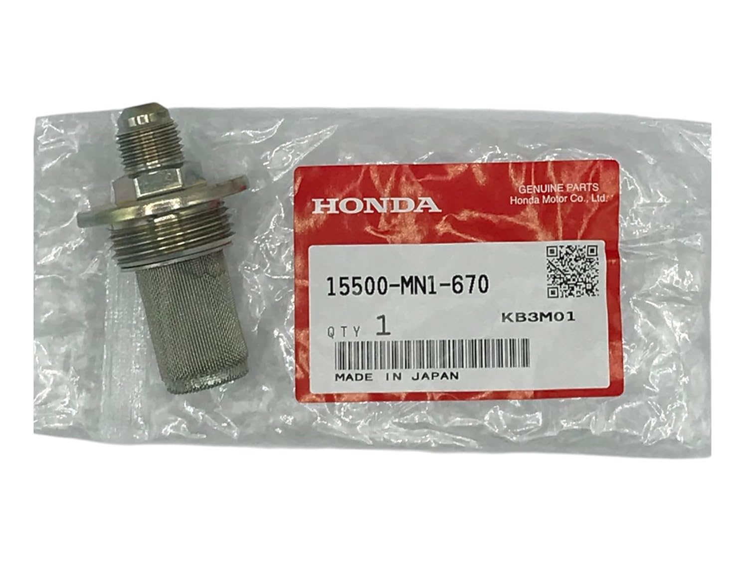 Cyclemax One Pack Compatible with Honda Oil Strainer 15500-MN1-670 Contains One 15500-MN1-670 and a Funnel