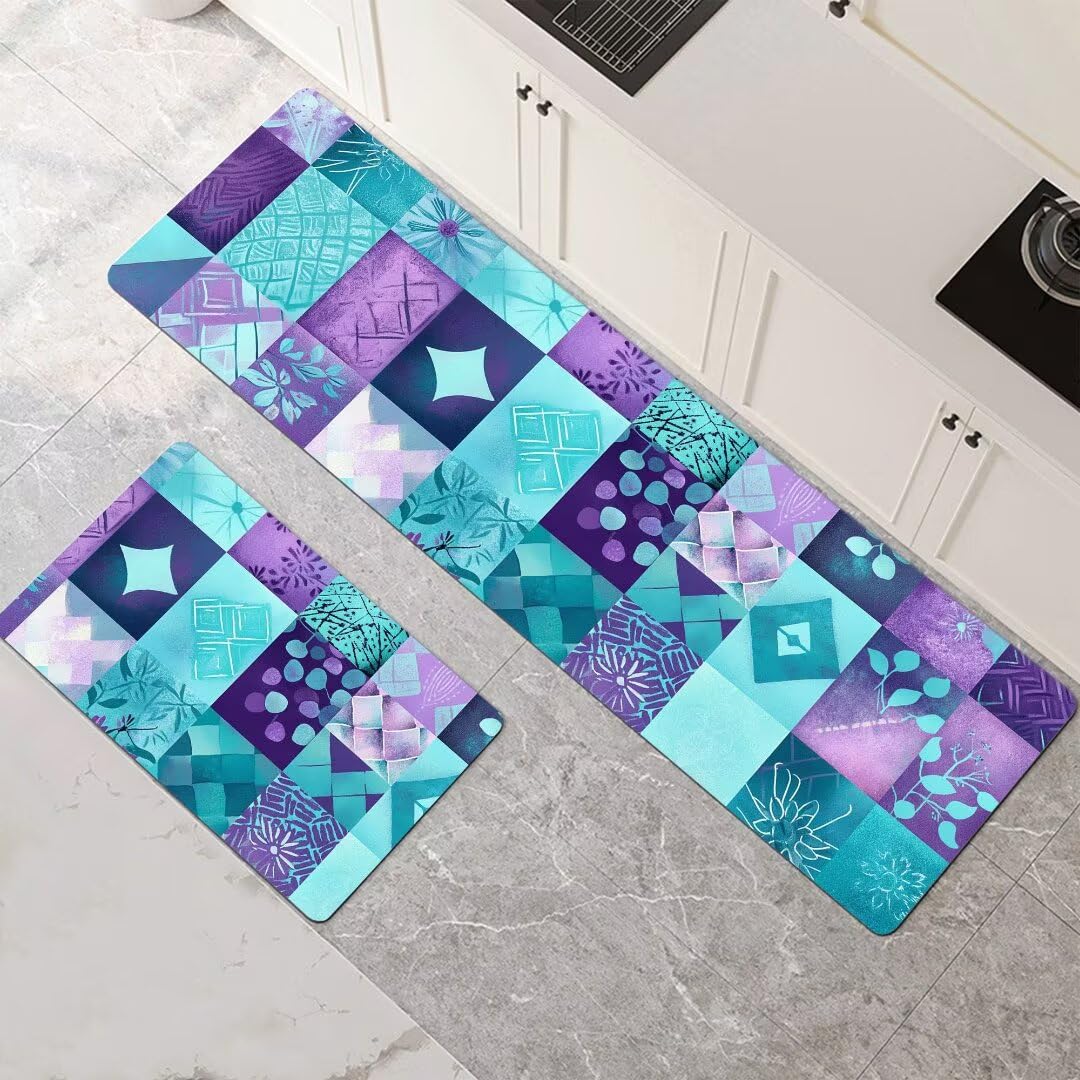 Alfombras de cocina lavables y súper absorbentes con diseño antideslizante para tu hogar