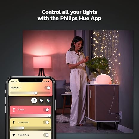 Philips Hue Smart Plug (Pack of 1) and Philips Hue Bridge