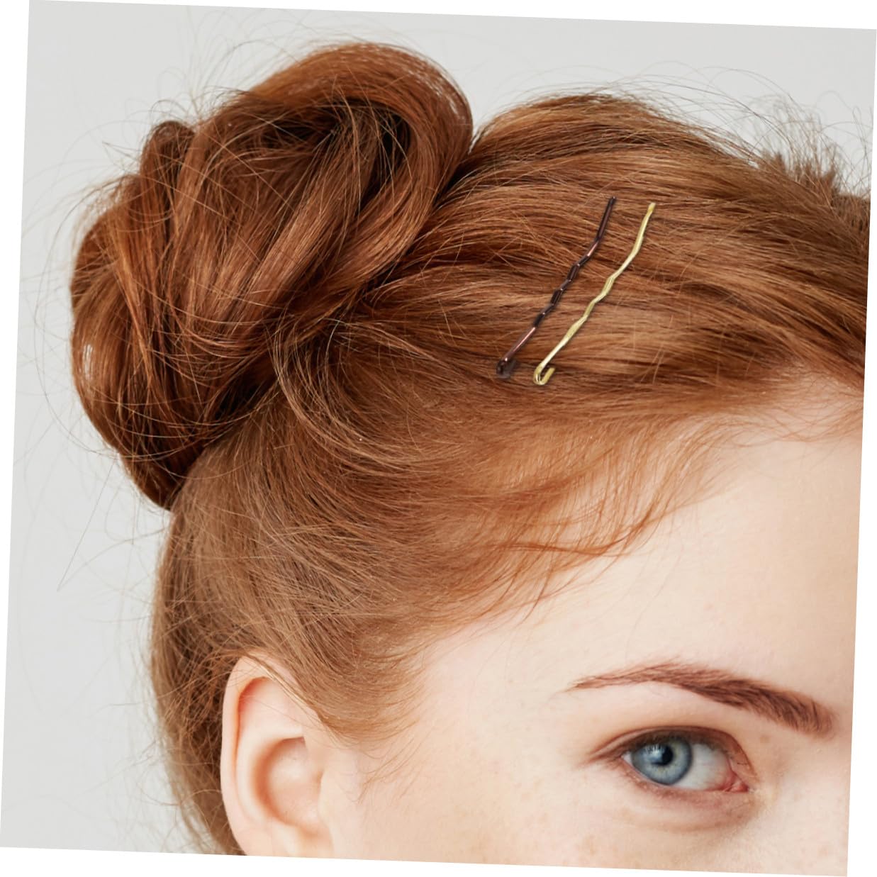 Healeved 900stücke Haarnadeln mit Wellenmuster für Damen Mädchen und Haarclips zum Stylen und Fixieren von Hochsteckfrisuren Leicht und Glatt für Empfindliches Haar und Kopfhaut