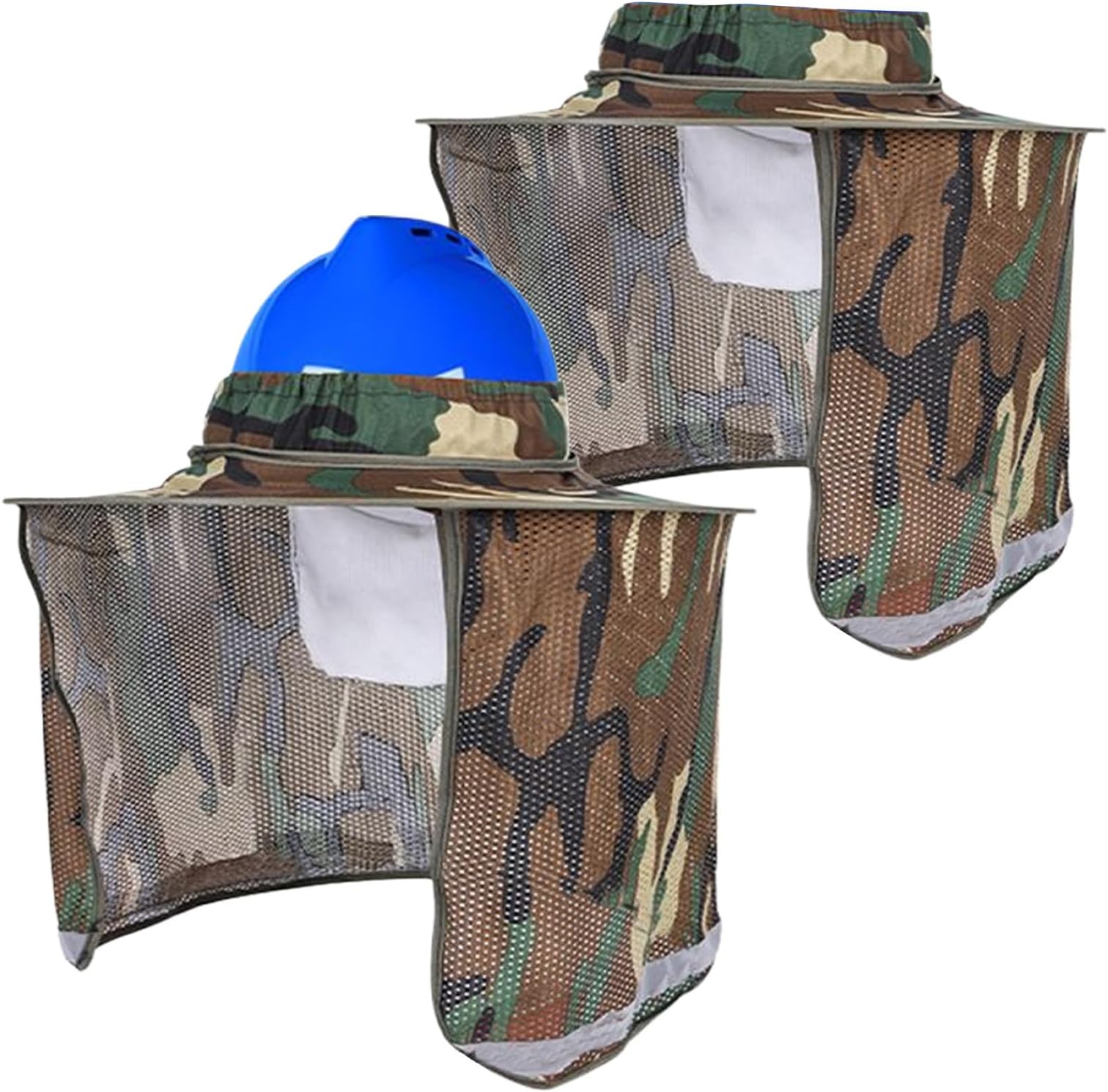 Sun Shade Hard Hat | Sun Visor Neck Shade - UV Protection Helmet Accessories with Reflective Strip for Camping Hiking Fishing