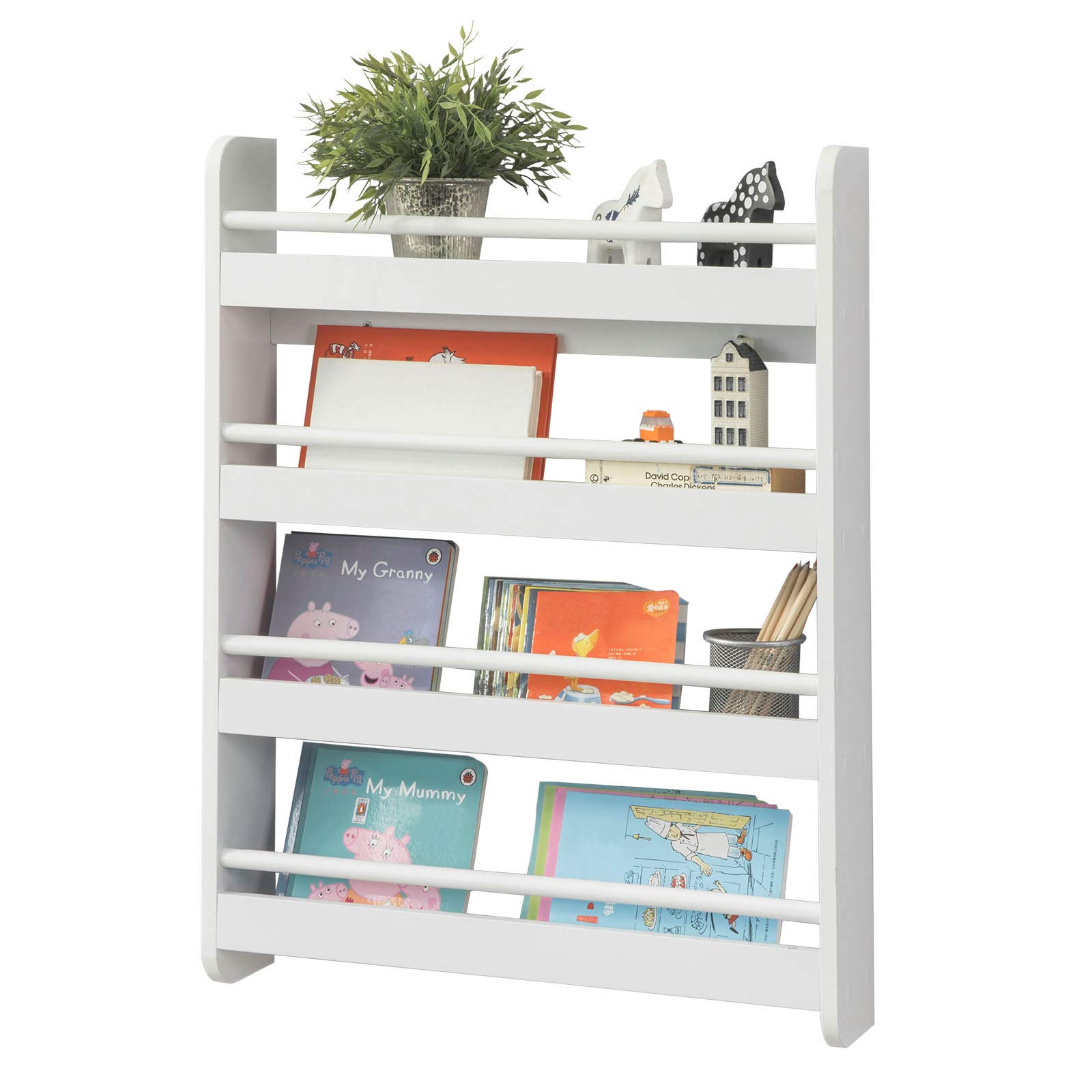 childrens bookcase wall mounted