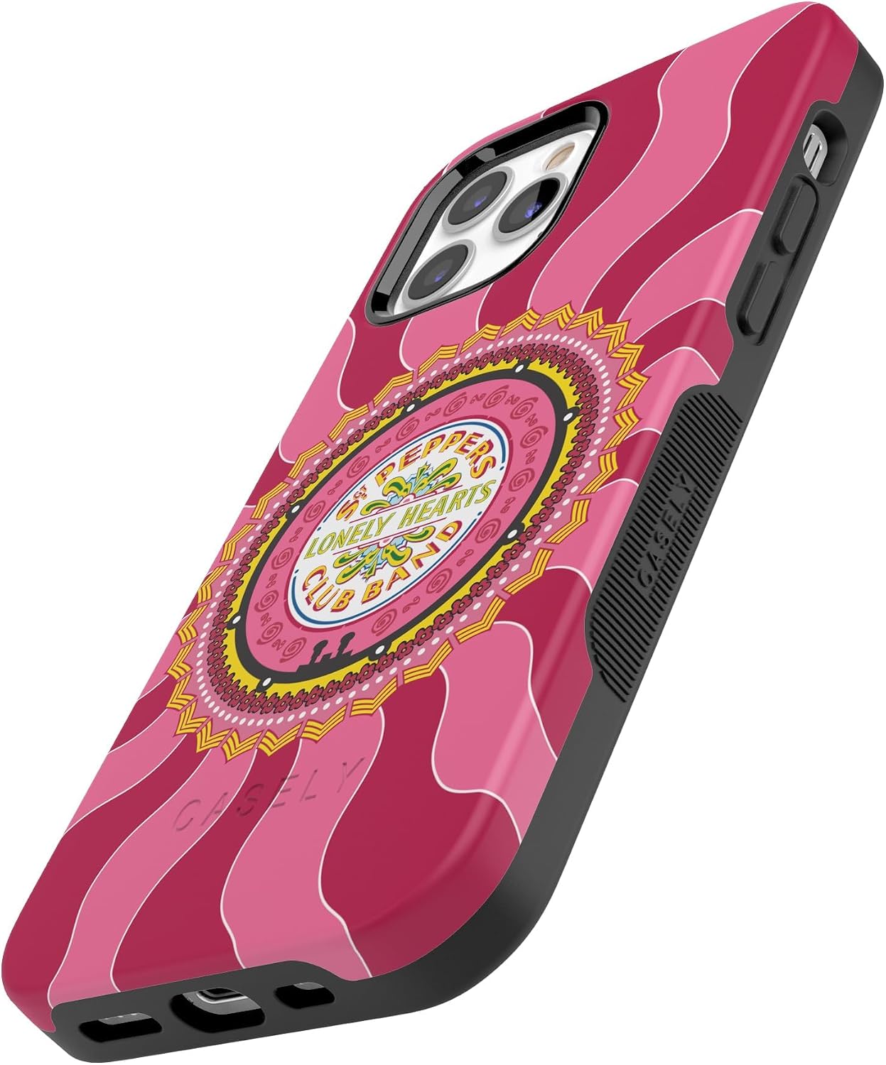 Casely iPhone 12/12 Pro Case | Lonely Hearts Club | The Beatles SGT. Pepper's | Bold Protective Design | Compatible with MagSafe