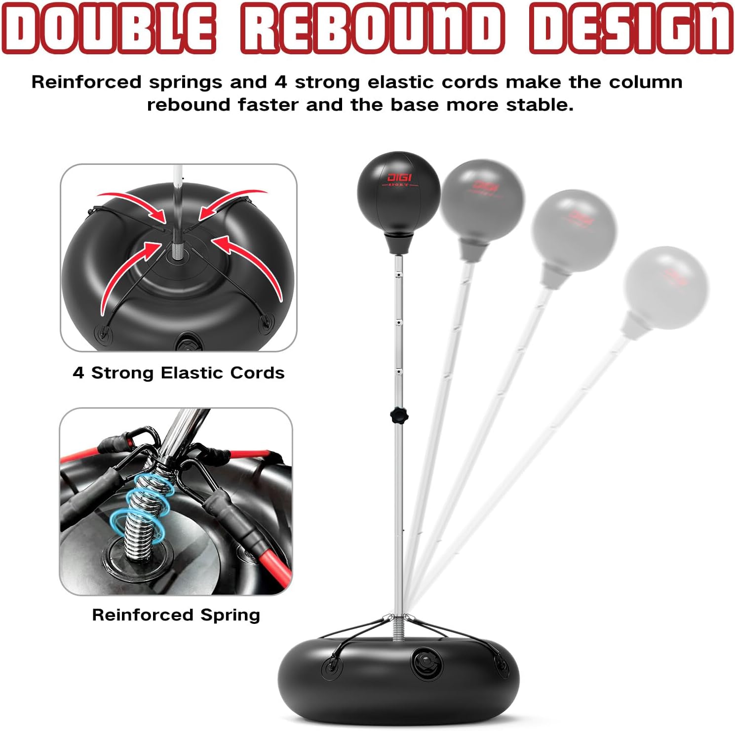 Speed Bag and Elastic Cords