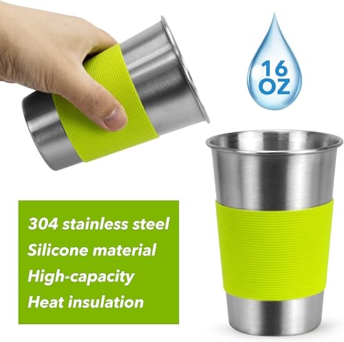 Miniatura 3 de Rlrueyal Utensilios de cocina para campamento soporte para estufa de mochilero trípode y taza de camping de acero inoxidable kit de cuchara de