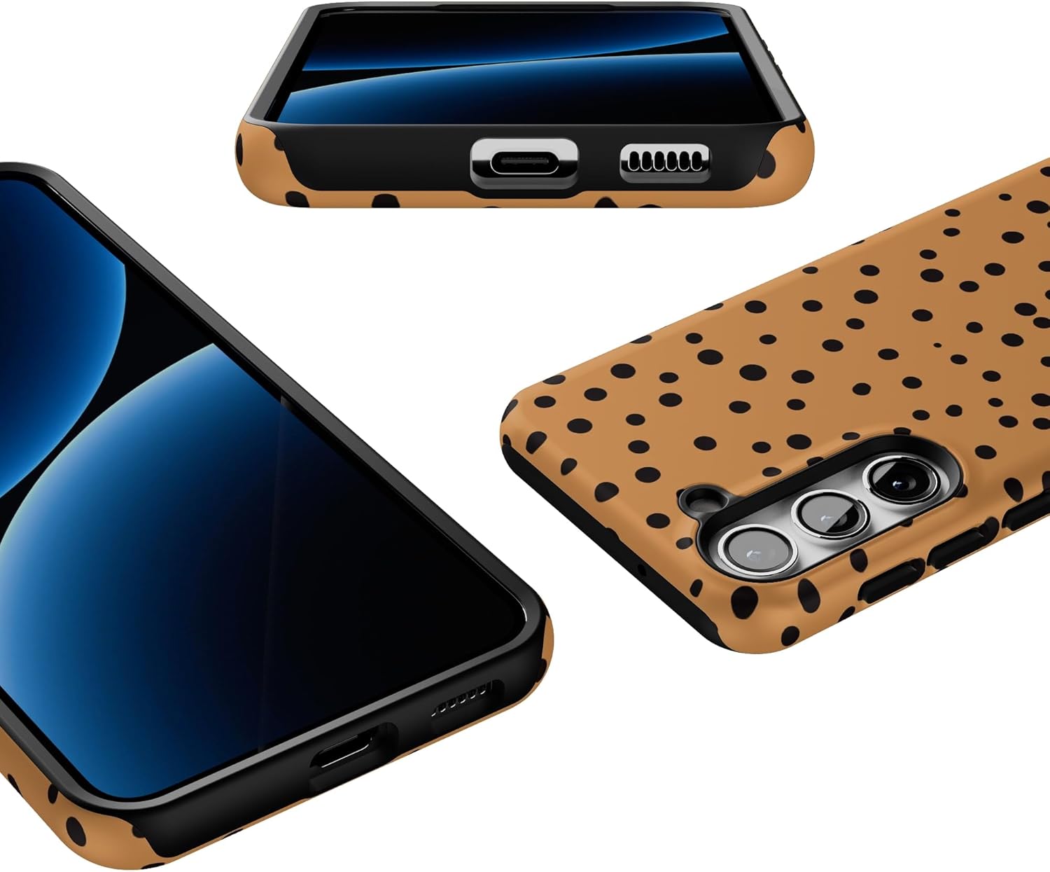 Casely Galaxy S23 Case | Spot On | Dotted Animal Print | Essential Slim Dual-Layer Protective Design