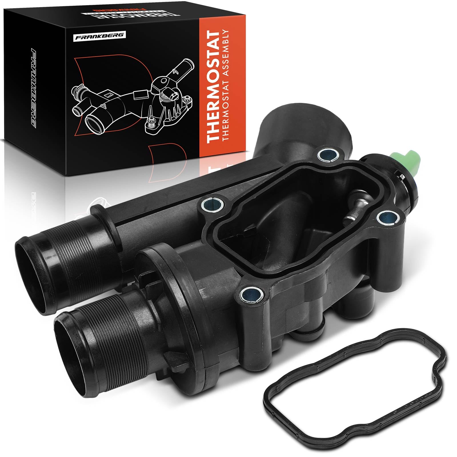 Frankberg Refrigerante del Termostato Diesel Compatibile con S-Max WA6 2.2L Galaxy WA6 2.2L Phedra 179 2.2L Mondeo IV Turnier BA7 2.2L C-Crosser Enterprise VU VV 2.2L Replace# 79883K