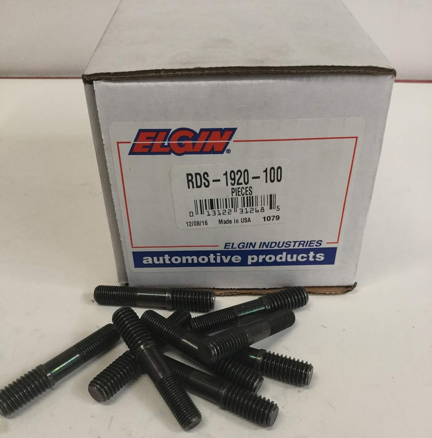 Rocker Arm screw in Studs Set of (16) compatible with small block Chevy sb 400 350 327 307 305 283 with 3/8 rockers.