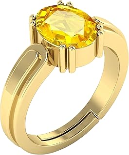 Yellow Sapphire Ring For Men Picks collage image 2