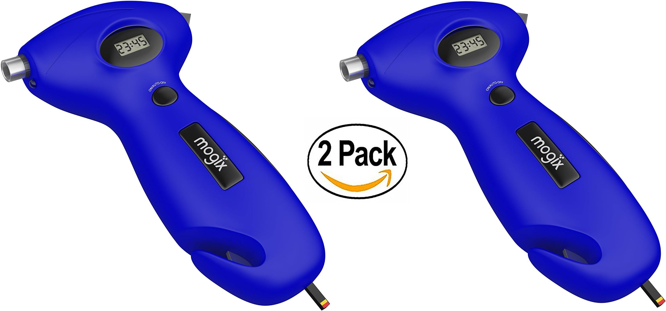 Digital Tire Pressure Gauge Survival Tool Best Used for Auto Emergency 2PK