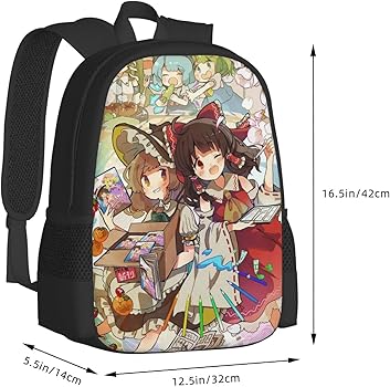 Amazon.co.jp: [POXPUR] リュックサック 東方シリーズ 博麗霊夢