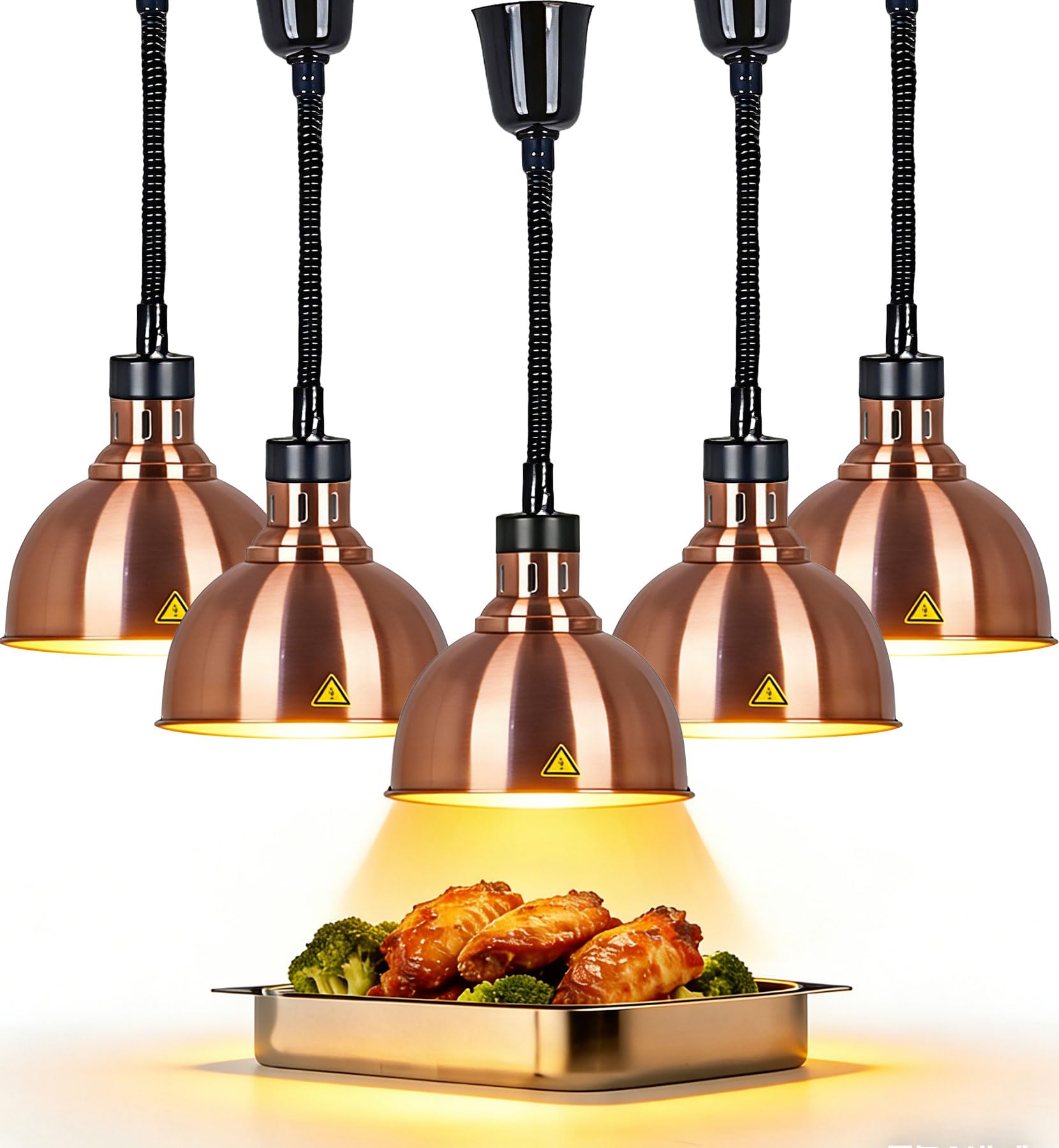 Lampe chauffante de cuisine suspendue pour restaurant et buffet