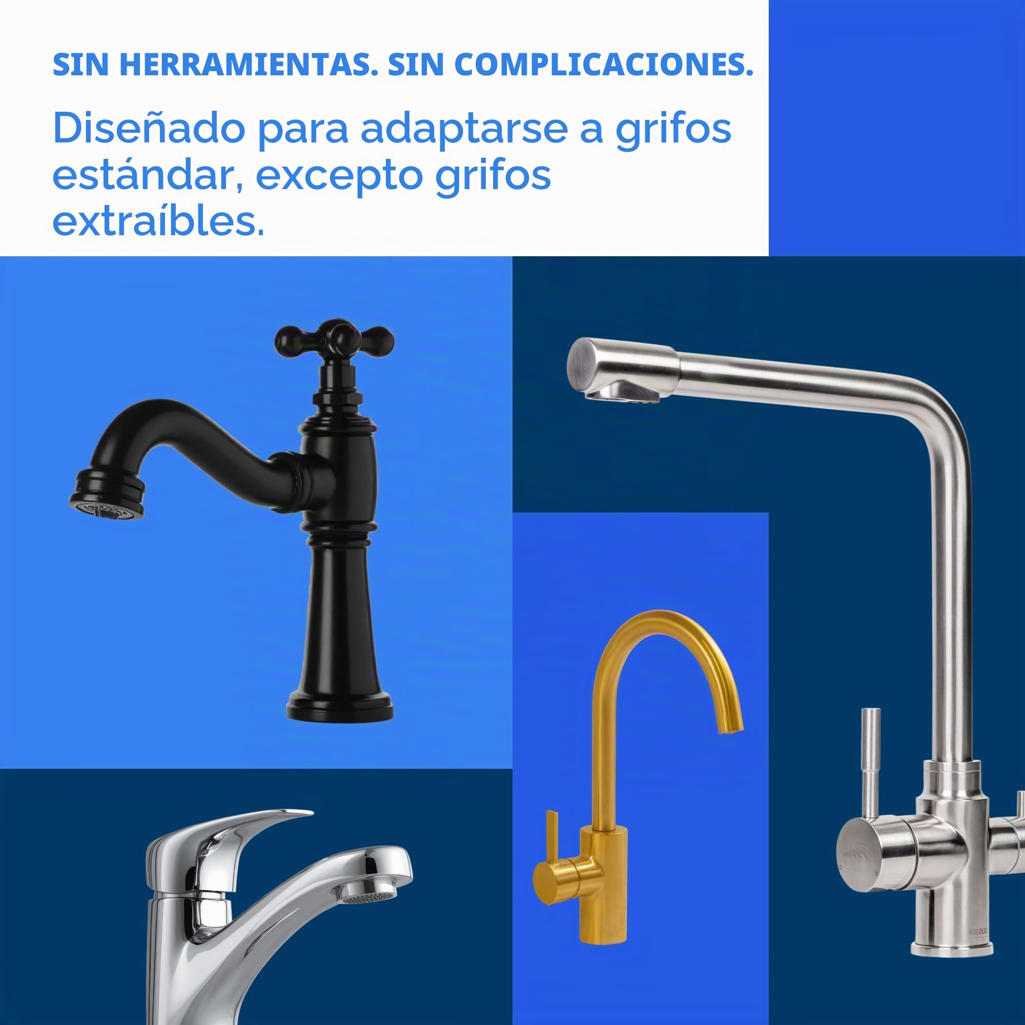 Brita Sistema de montaje de grifo, sistema de filtración de grifo de agua con recordatorio de cambio de filtro, reduce el plomo, fabricado sin BPA, solo se adapta a grifos estándar, Elite, cromado,