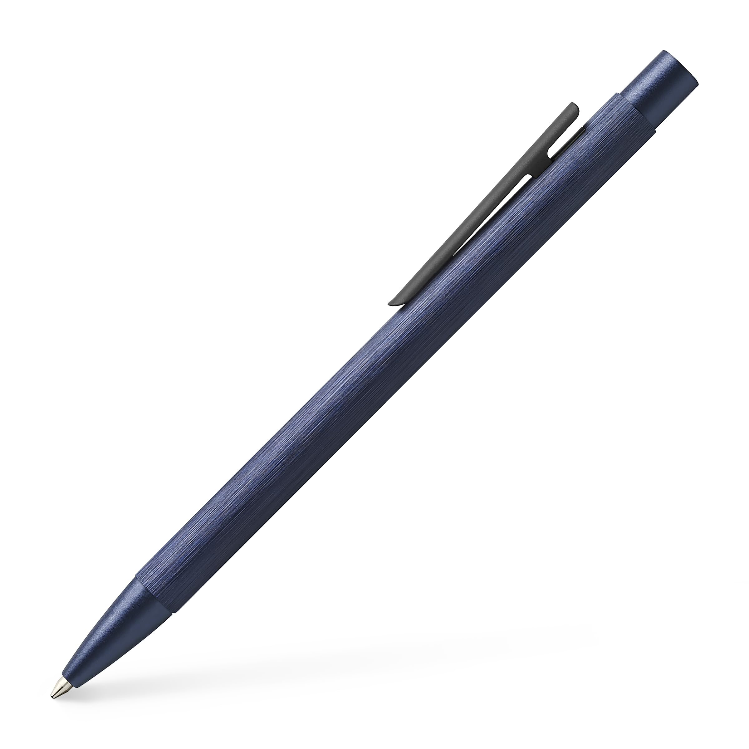 Faber-Castell 202186 - Set regalo Neo Slim blu scuro, con penna stilografica, penna a sfera e astuccio per penne, set da scrittura elegante