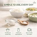 THH Celtic Salt - 1Kg | Coarse Sea Premium Salt (Sel Gris) With Full of Minerals | Premium Glass Jar | Organic Hand Harvested and Edible Celtic | For Cooking & Baking gallery image