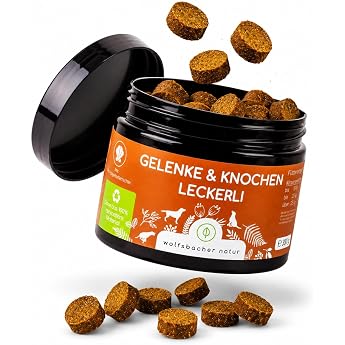 Joint Complex Snacks for Dogs - 140 Treats with Green-Lipped Mussel MSM & Glucosamine - Supports Joints Bones & Cartilage - For More Mobility & Agility - Joint Protection