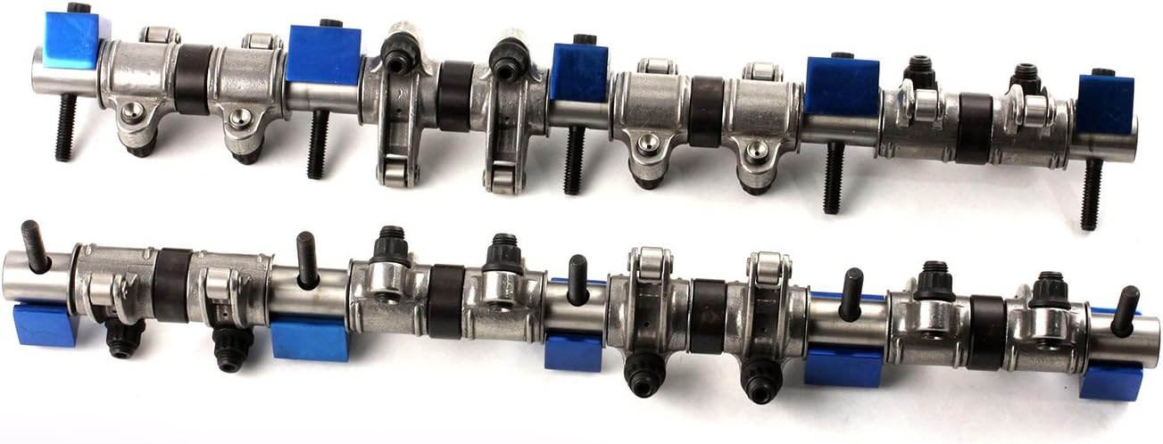 Speedmaster PCE261.1087 Compatible with Mopar and Compatible with Chrysler BB 383 440 1.5 Stainless Steel Roller Rocker Arm Set w/Shafts