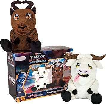 Bleacher Creatures Thor Love & Thunder Limited Edition Kuricha Pack Toothgnasher & Toothgrinder Witch Kuricha Plushies Super Soft Chibi Inspired Toy