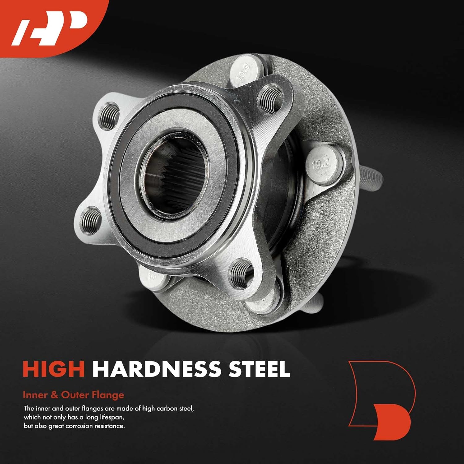 A-Premium 2 x Front Wheel Bearing and Hub Assembly with 5-Lug Compatible with Mazda 3 2019 2020 2021 2022 - Image 3