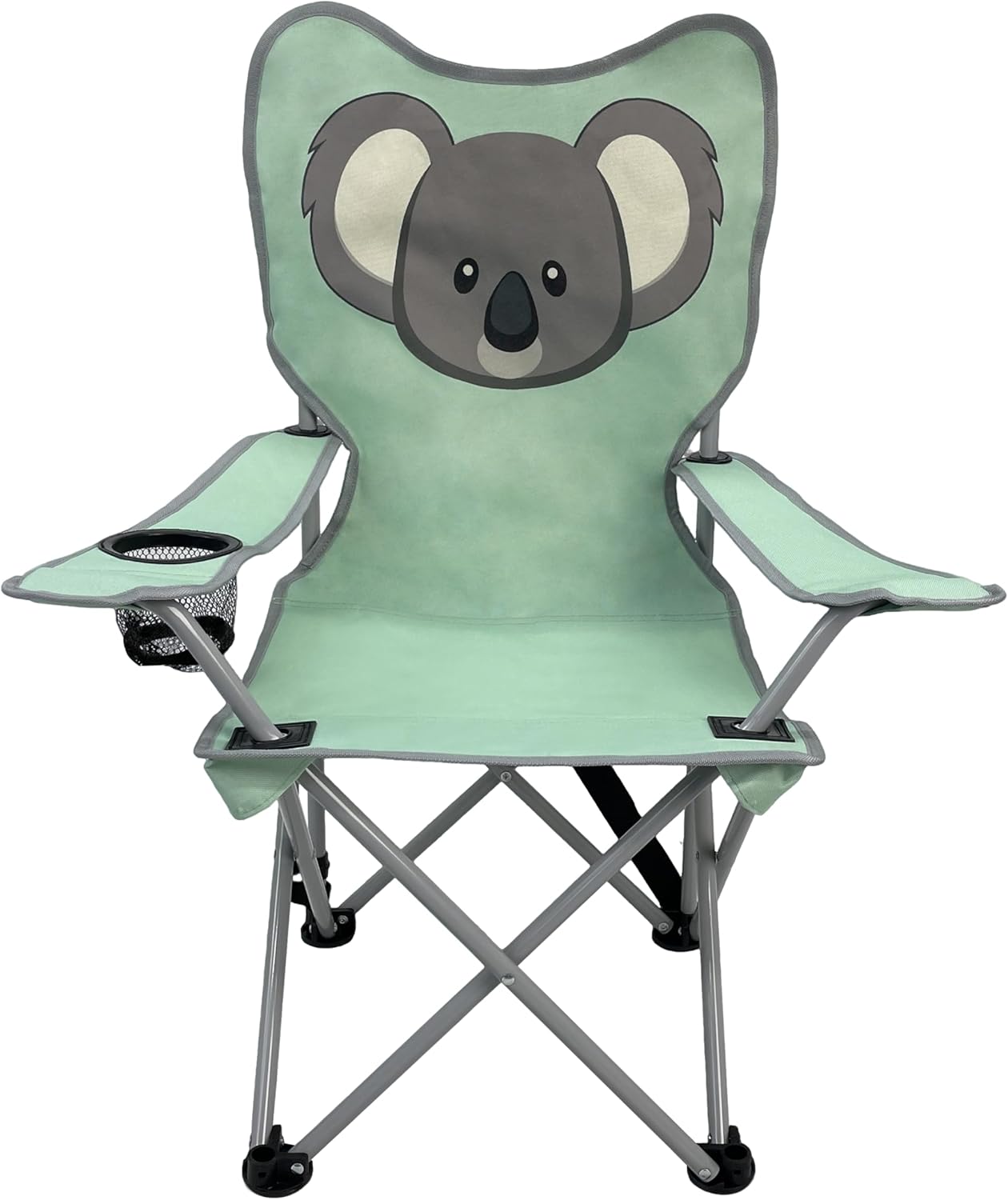MOUNTAIN SUMMIT GEAR Kids Camping Chair - Foldable Camp Chair with Carrying Case for Outdoor Recreation, Sports, Camping and Fishing (by Caddis Sports) (1, Koala)