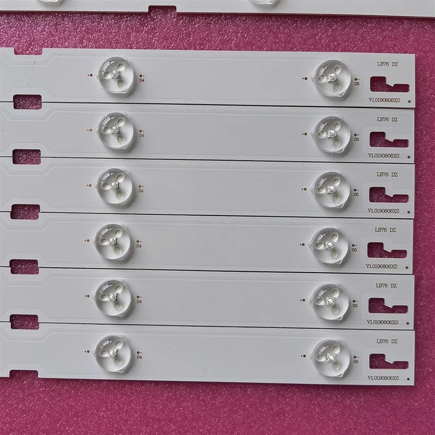 12 PCS Strip Compatible with 2015ARC490 LM41-00177A LM41-00176A ZLN60600-AC 49LENZA6627 49VLE6565BL ZLP60600 ZNL60600 ZLG60600