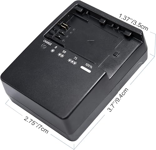 Miniatura 2 de LP-E6 LP-E6N LC-E6 Cargador para Canon Compatible con LP-E6NH LC-E6E Batería EOS R Ra R5 R5 C R6 R7 DSLR 60D 60DA 70D 80D 90D 5DS R 5D Mark II III