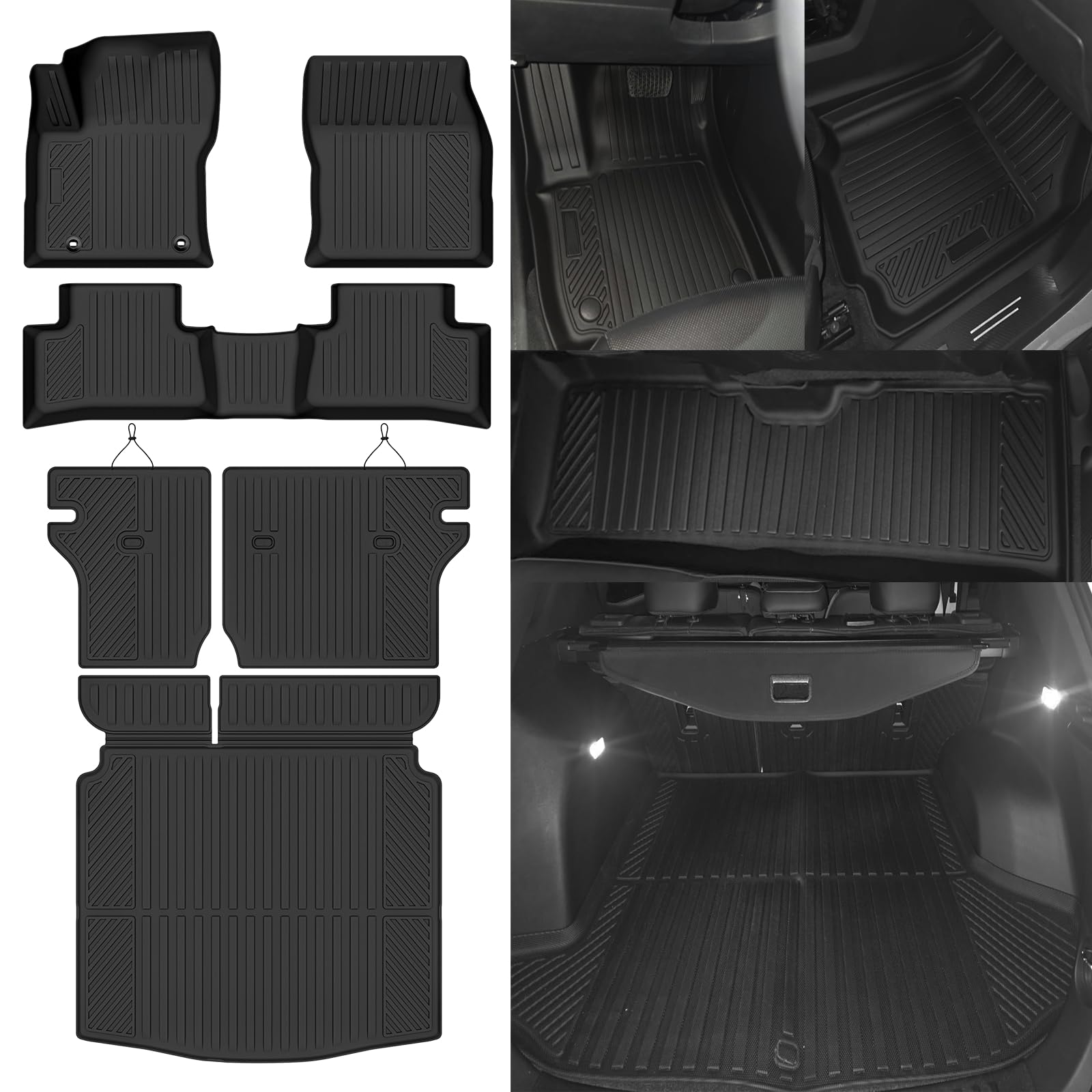 Custom Fit Floor Mats for Toyota Corolla Cross Gas FWD 2022-2026 2027