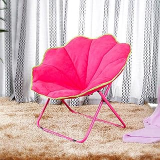 Silla reclinable Redonda Silla Moon Silla Plegable Lazy Couch (Color : D)