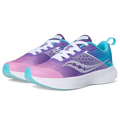 Saucony Kids Ride KDZ (Little Kid/Big Kid) Kids Shoes Purple