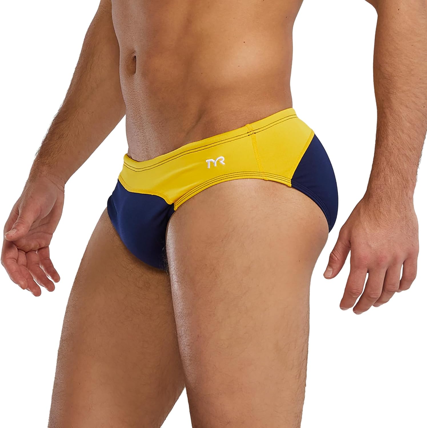 TYR Men's Vanguard Splice Durafast Elite Brief