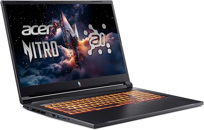 Acer Nitro V 17 AI AMD Ryzen 7 260 NVIDIA GeForce RTX 5070 17.3" 32GB 1TB miniatura 10