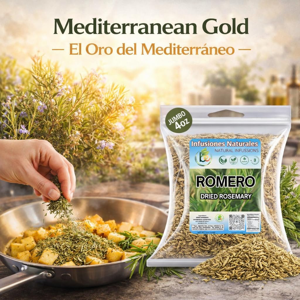 Amazon.com : Romero – Dried Rosemary Leaves – 4 oz (113g