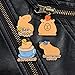Be Cappy Cavy Enamel Pin Cute Animals Brooch Guinea Pig Clothing Accessories