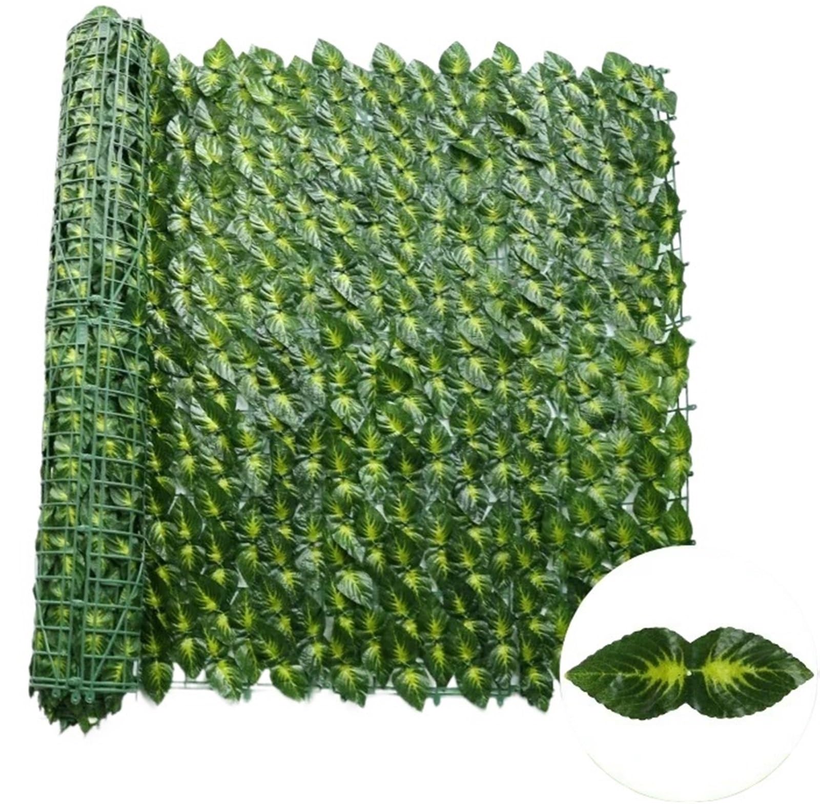 Dunsby Wl-Cy-Ls Garden Screening For Home Outdoor Garden Balcony Decoration Fake Plant Artificial Ivy Hedge Green Leaf Fence Board Privacy(,100X300cm)