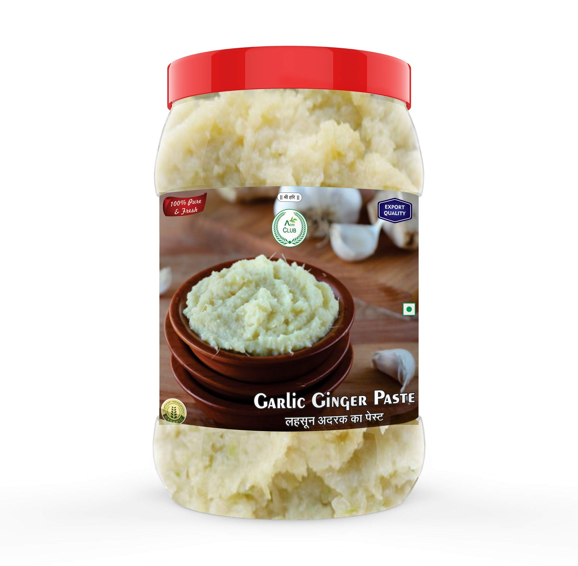 Agri Club Ginger Garlic Paste 1kg, Pure and Natural, Adrak Lasun and Lahsun Paste, Homemade Quality (B08KHGY8BN) Amazon Price History, Amazon Price Tracker