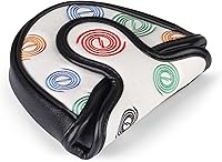 Vista 8 de Cubiertas para Cabeza de Palo de Golf Fundas para Putter Cubierta de Putter Mallet Cubierta de Putter Blade para Odyssey White Hot Pro Heel-Shaft