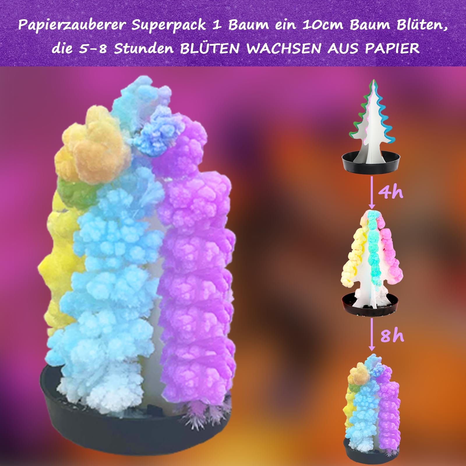 SURFOU Regalo creativo per bambini, 21 + set di pozioni magiche per bambini, set fai da te, giocattolo creativo, regalo di Natale, compleanno, giocattolo per ragazzi e ragazze, età 6, 7, 8, 9, 10+