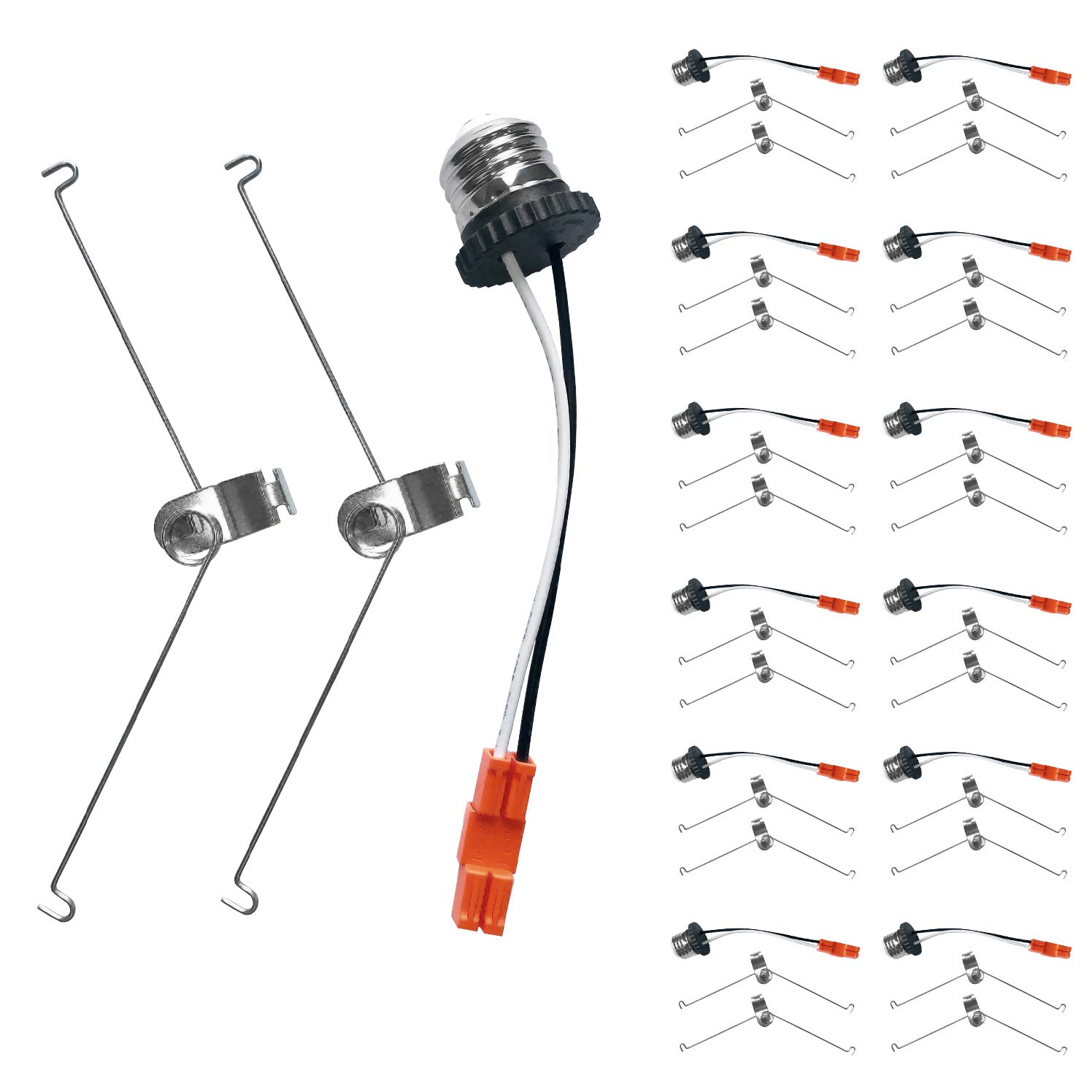 Buy ASD (12 Pack) Retrofit Kit for LED Disk Light Installation in 6