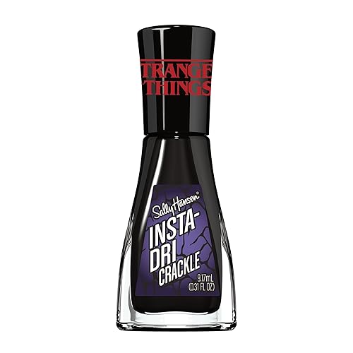 Sally Hansen Insta-Dri x Stranger Things Nail Polish, Nether, 0.31oz - Nether - 0.31 Fl Oz (Pack of 1)