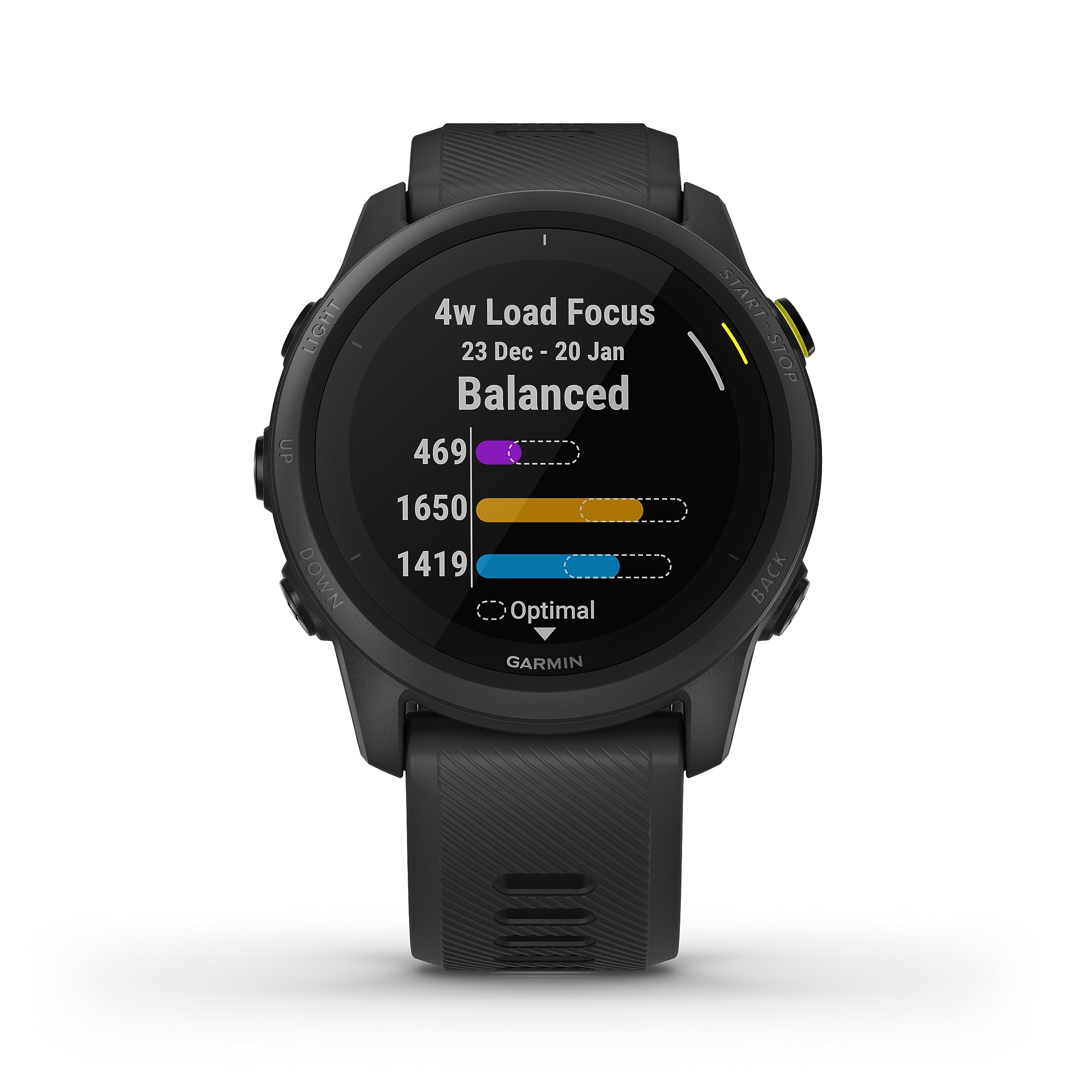 Garmin [renewed] Forerunner 745 – GPS-Triathlonuhr mit individuellen Trainingsplänen, speziellen Lauffunktionen und Trainingsanalyse. 1,2“ Farbdisplay, Akkulaufzeit bis zu 1 Woche [Generalüberholt]