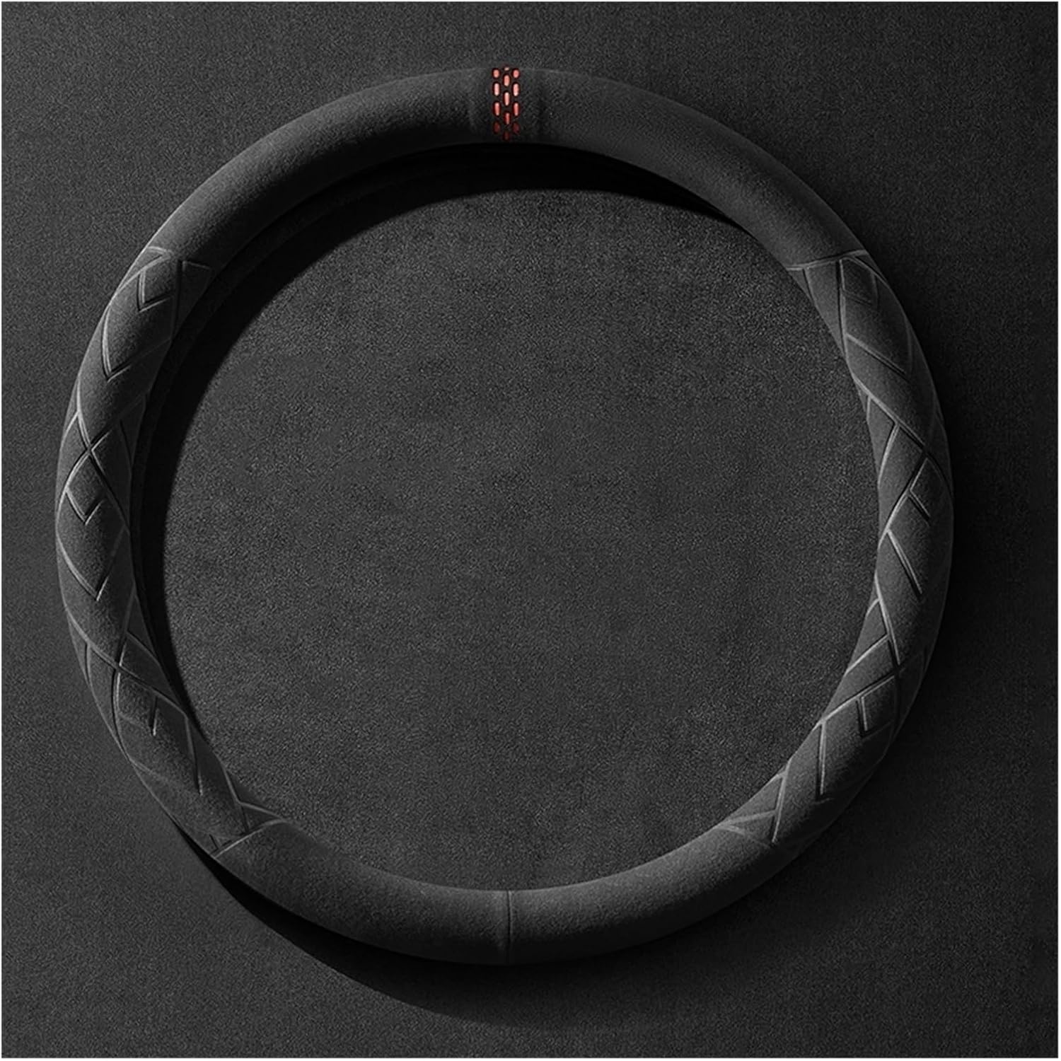 Car Steering Wheel Cover for Car Steering Wheel Cover Leather Plaid Car Interior Innovative Design Comfortable Driving (Color : 2#)