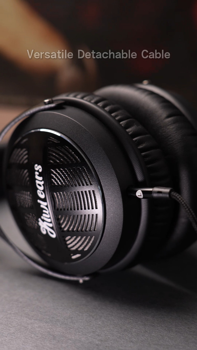 Linsoul Kiwi Ears Ardor – Cuffie Bluetooth 5.4 Con Doppio Driver Dinamico 40mm+10mm, ANC Ibrido, 140h Di Riproduzione, Leggere Per DJ E Studio