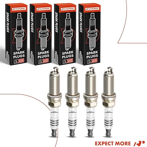 Miniatura 9 de A-Premium Bujías de iridio dobles compatibles con Nissan Rogue 2017-2019, Rogue Sport 2017-2020, Qashqai 2017-2020, 2.0L, paquete de 4