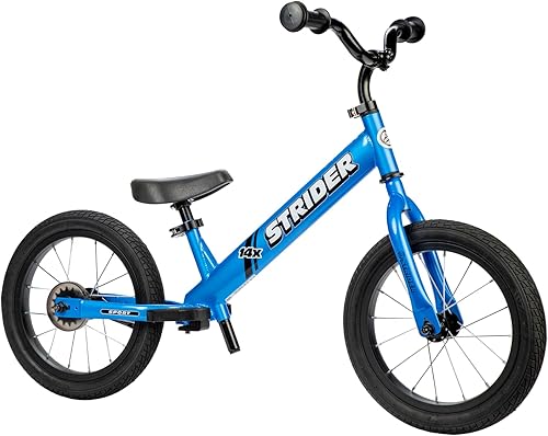 Strider - 14 bicicletas de equilibrio para niños bicicleta de entrenamiento sin pedal marco ligero asiento y manillar ajustables kit de pedal disponible en Yaxa Colombia