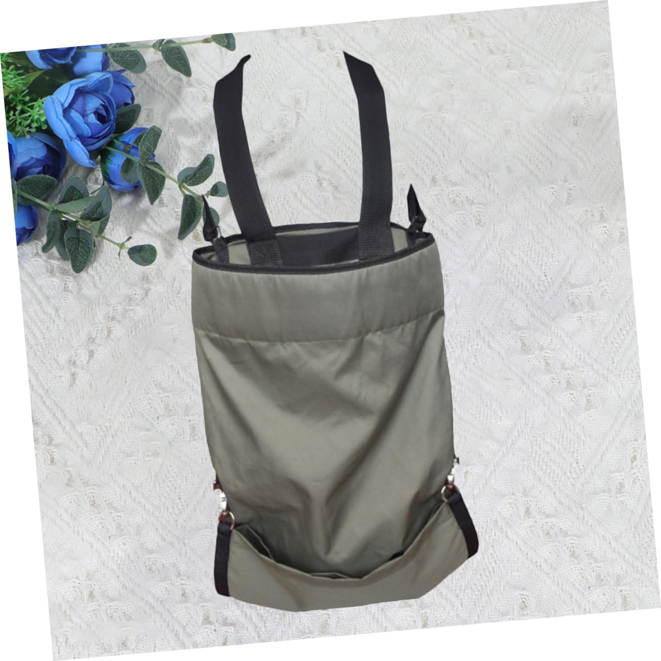 ibasenice Gardening Apron Wide Opening Stain Resistant Oxford Comfortable Shoulder Strap