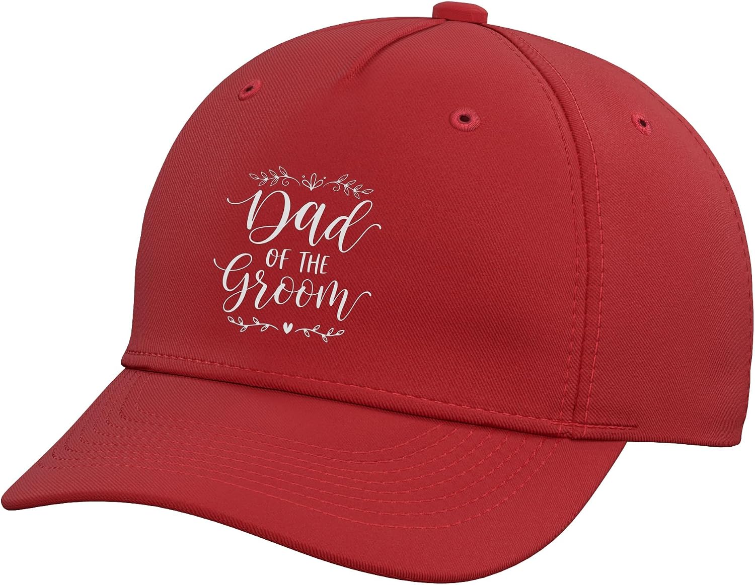 Dad of The Groom Matching Family Groom Dad 2026 Wedding Adjustable Baseball Hat
