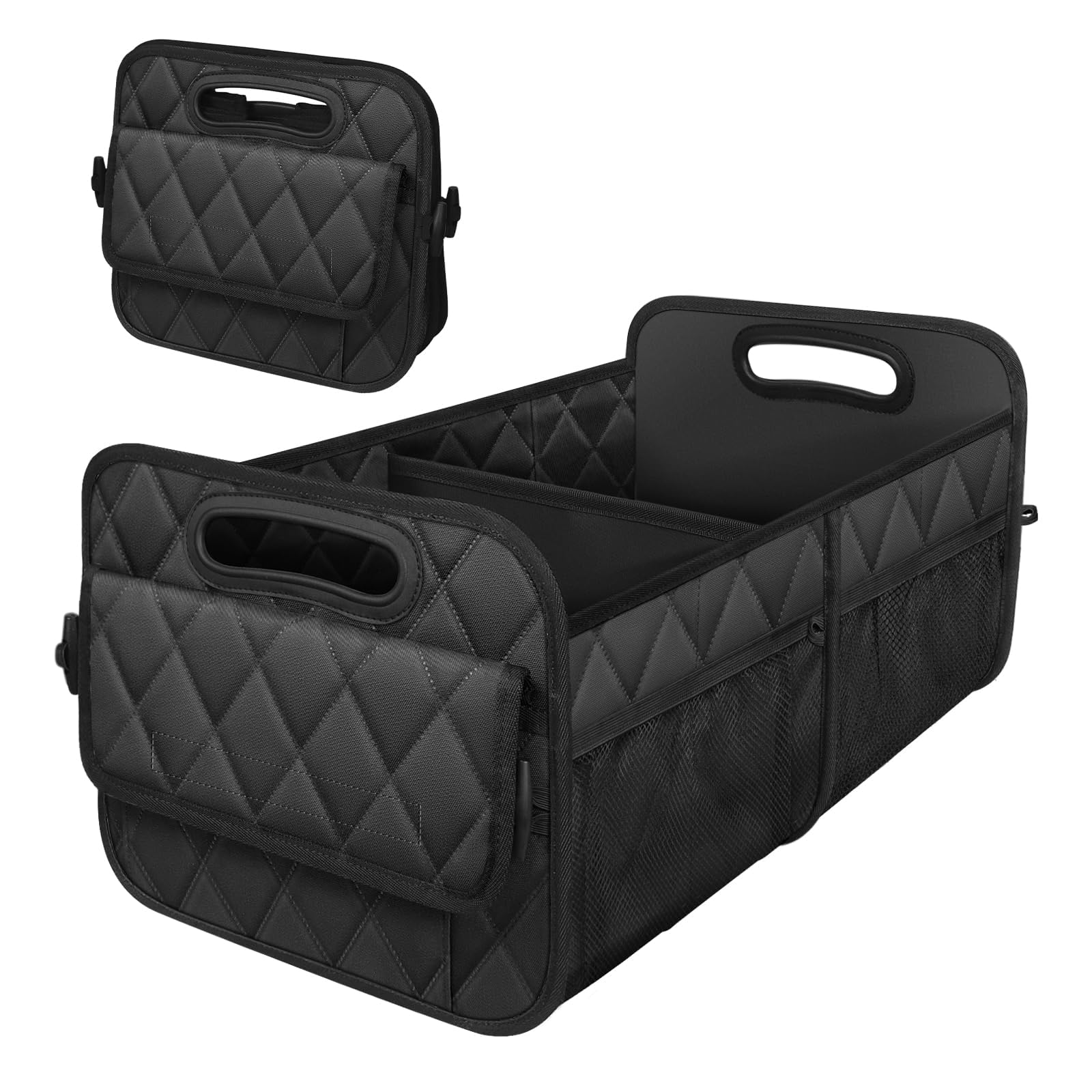 CWCHUHAI Car Boot Organiser for Kia Sportage NQ5 2021-2024, Auto Organiser Foldable Storage Bag Robust Boot Organiser for Vehicle Accessories