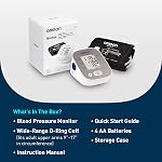 OMRON Bronze Moniteur de Tension Artérielle au Bras Supérieur - Brassard de Tension Artérielle Cliniquement Validé - Utilisez l'Application OMRON Connect pour des Mesures Illimitées