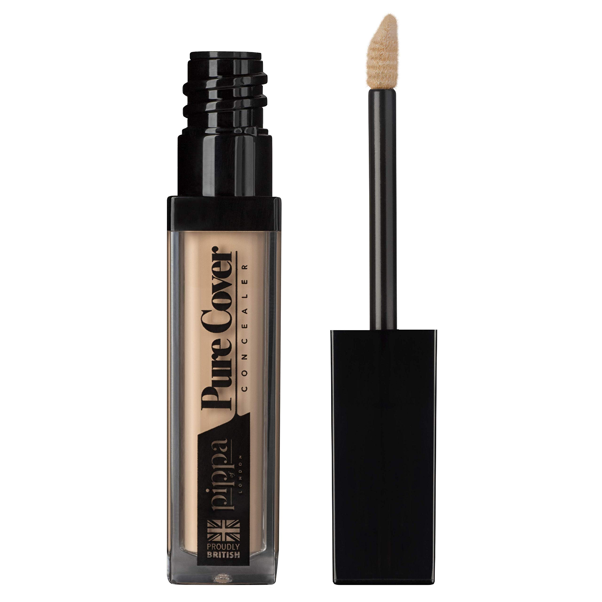 Pippa of London Pure Cover Concealer Makeup deckend - Feuchtigkeitsspendende Farbkorrektor, Concealer für dunkle Augenringe - Concealer zum Abdecken - mattes Finish, ölfreier Narben-Concealer flüssig
