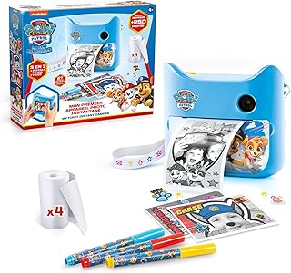 Canal Toys – PAW Patrol – Instant Camera for Children from 4 Years and Up – Inkless Thermal Printing with Sticker Filters …